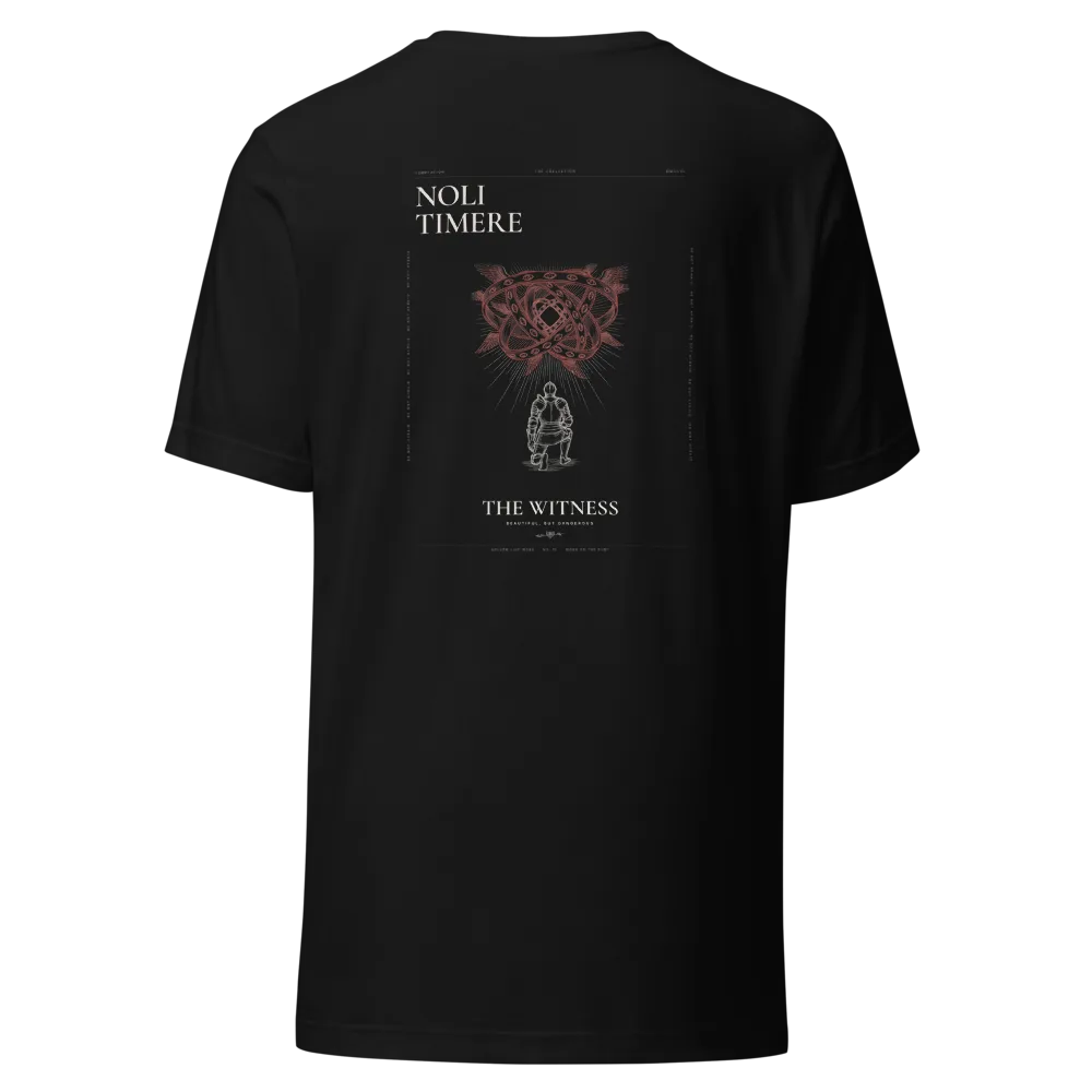 The Witness Tee — Black